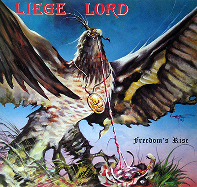 Thumbnail of LIEGE LORD - Freedom's Rise 12" Vinyl LP Album front cover